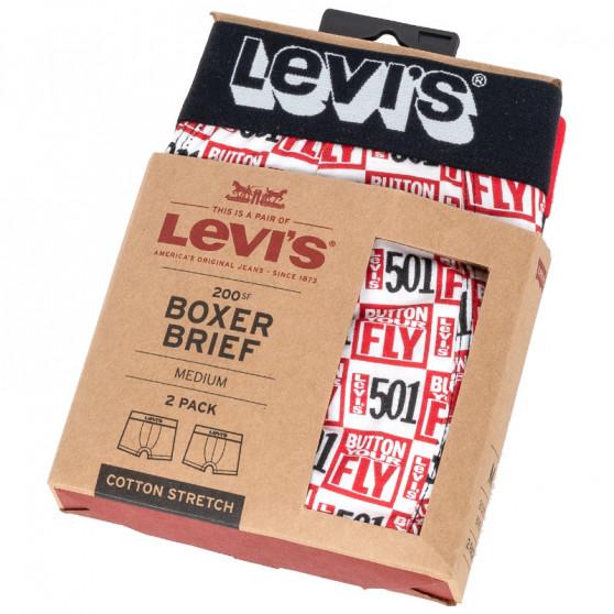 2PACK boxer uomo Levis multicolore (995010001 072)