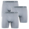 3PACK boxer uomo Under Armour grigio (1277279 039)