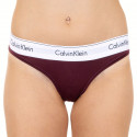 Perizoma donna Calvin Klein bordeaux (F3786E-MDO)