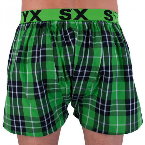 3PACK Boxer da uomo Styx sport elastico multicolore (B7100406)