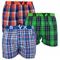 3PACK Boxer da uomo Styx sport elastico multicolore (B7100406)