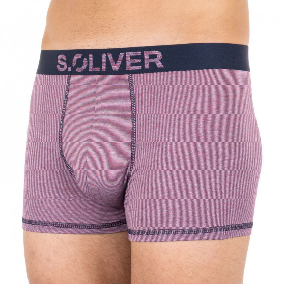 3PACK Boxer da uomo S.Oliver multicolore (26.899.97.4255.16B7)