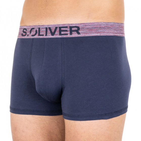 3PACK Boxer da uomo S.Oliver multicolore (26.899.97.4255.16B7)