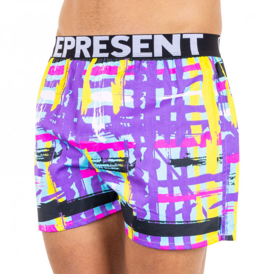 Boxer da uomo Represent exclusive Mike modern art purple