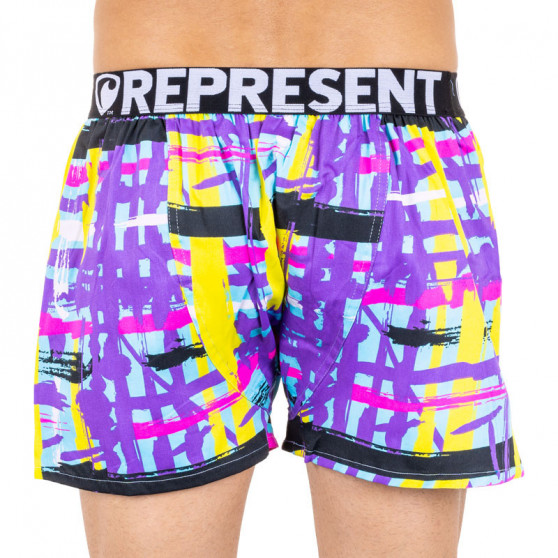 Boxer da uomo Represent exclusive Mike modern art purple