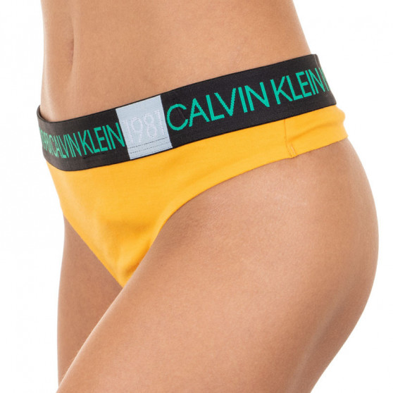 Perizoma da donna Calvin Klein arancione (QF5448E-1ZK)