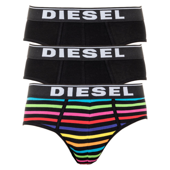 3PACK slip uomo Diesel multicolore (00SH05-0DAWY-E4919)