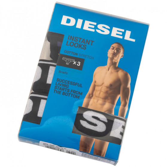 3PACK slip uomo Diesel multicolore (00SH05-0DAWY-E4919)