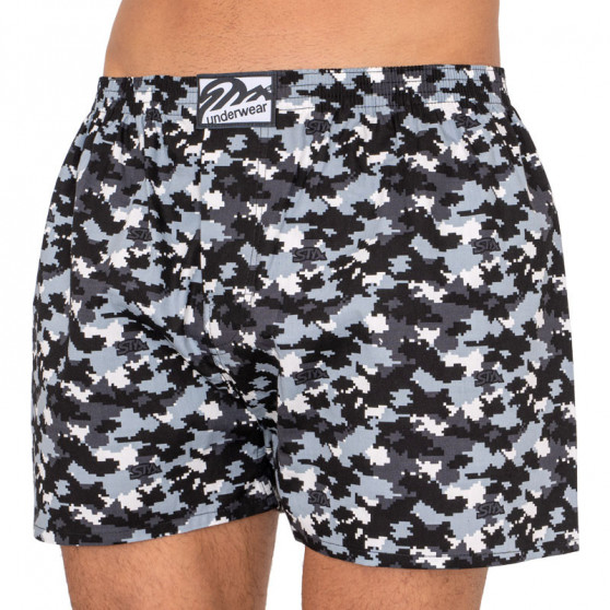 Boxer da uomo Styx art classic rubber camouflage digital (A856)