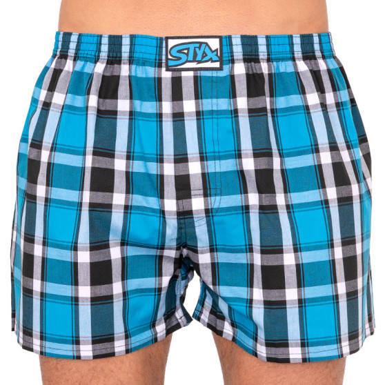 Boxer da uomo Styx classic elasticizzati multicolore (A809)