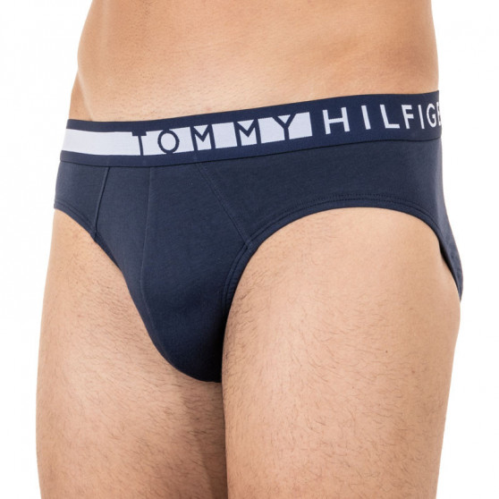 3PACK slip uomo Tommy Hilfiger blu scuro (UM0UM01227 991)