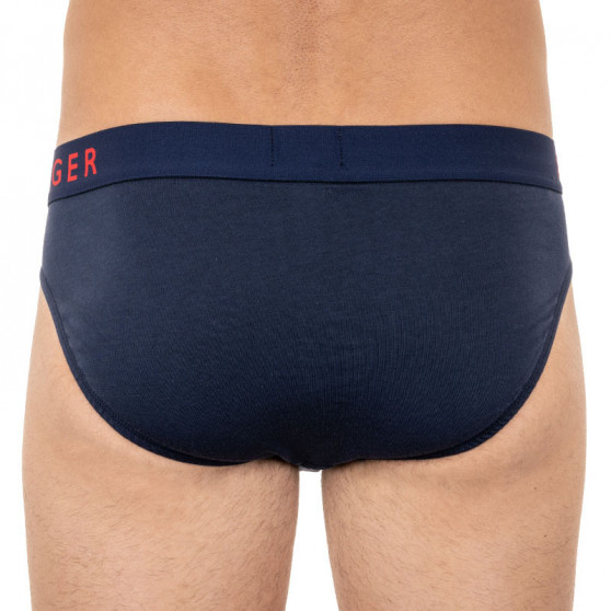 3PACK slip uomo Tommy Hilfiger blu scuro (UM0UM01227 991)