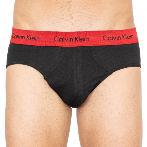 3PACK slip uomo Calvin Klein nero (U2661G-BZP)