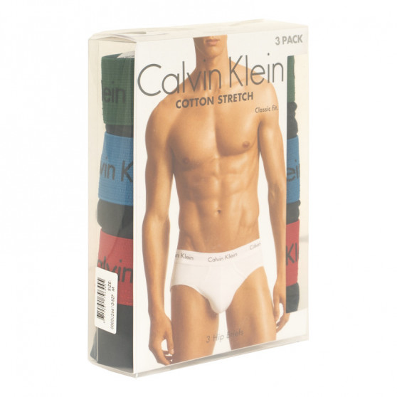 3PACK slip uomo Calvin Klein nero (U2661G-BZP)