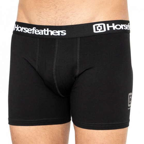 3PACK boxer da uomo Horsefeathers nero (AM067A)