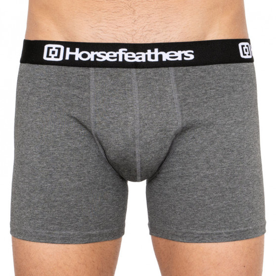 3PACK Boxer da uomo Horsefeathers Dynasty heather antracite (AM067B)