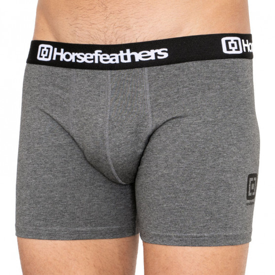 3PACK Boxer da uomo Horsefeathers Dynasty heather antracite (AM067B)