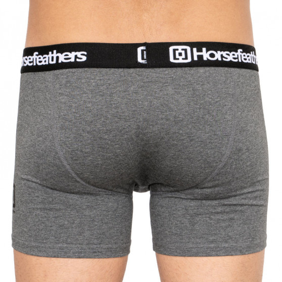 3PACK Boxer da uomo Horsefeathers Dynasty heather antracite (AM067B)