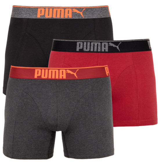 3PACK boxer uomo Puma multicolore (681030001 899)