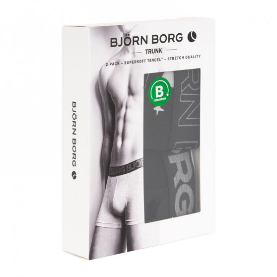 2PACK boxer da uomo Bjorn Borg nero (1941-1069-90651)