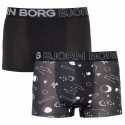 2PACK boxer da uomo Bjorn Borg nero (1941-1069-90651)