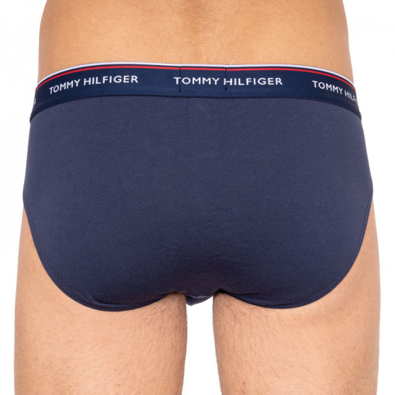 3PACK slip uomo Tommy Hilfiger blu scuro (1U87903766 904)