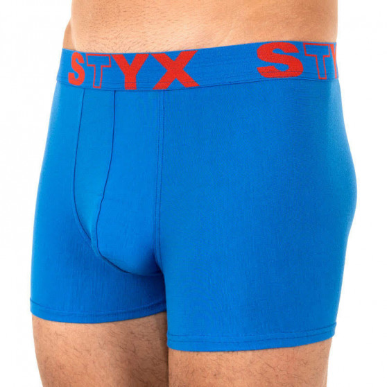 3PACK boxer uomo Styx sport elastico blu (G9676869)