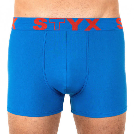 3PACK boxer uomo Styx sport elastico blu (G9676869)