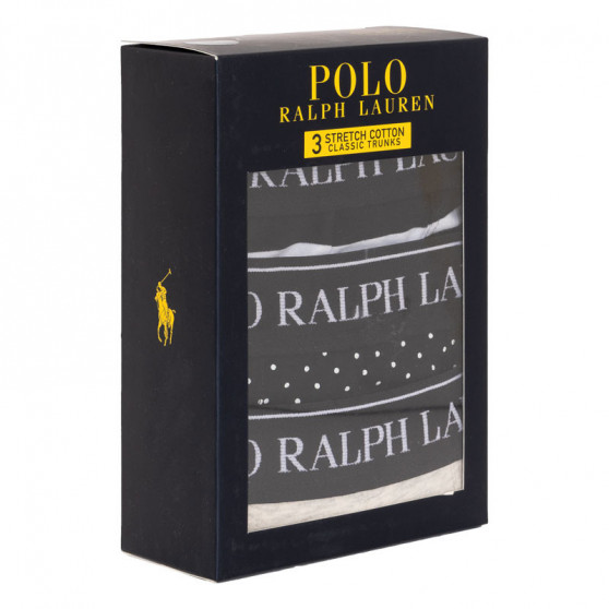 3PACK boxer uomo Ralph Lauren multicolore (714662050058)