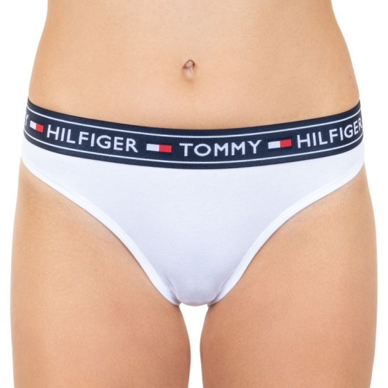 Mutandine brasiliane da donna Tommy Hilfiger bianco (UW0UW00723 100)