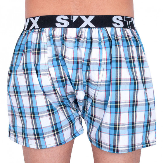 3PACK Boxer da uomo Styx sport elastico multicolore (B7343536)