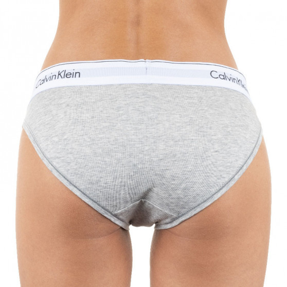 Mutandine da donna Calvin Klein oversize grigio (QF5118E-020)