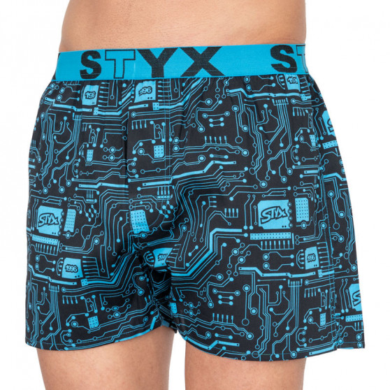 Boxer da uomo Styx arte sport gomma tee (B857)