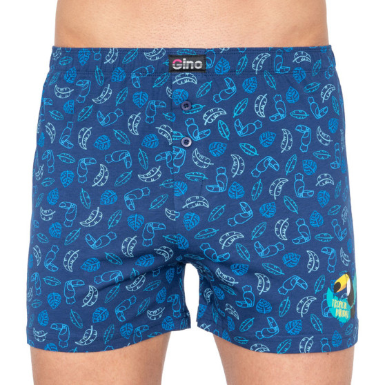 Boxer da uomo Gino blu scuro (75135)