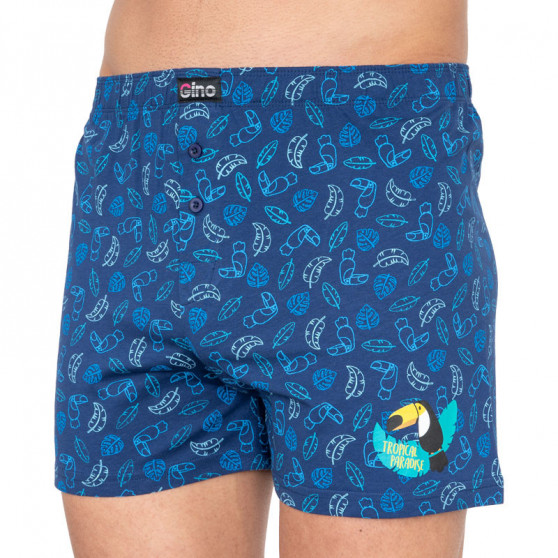 Boxer da uomo Gino blu scuro (75135)