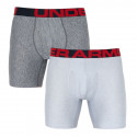 2PACK boxer uomo Under Armour grigio (1327415 011)