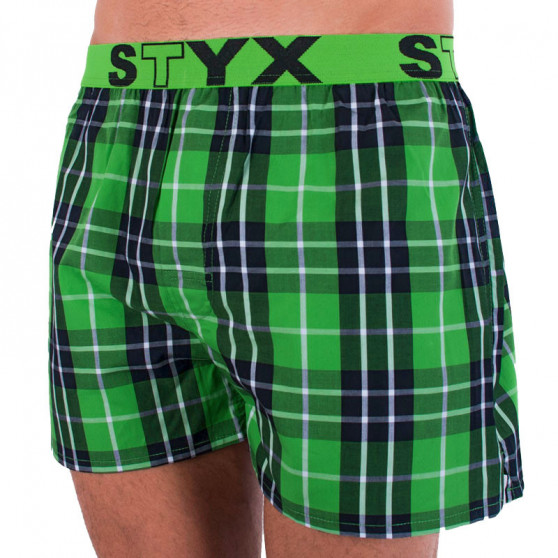 Boxer da uomo Styx sport elastico multicolore (B710)