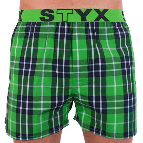 Boxer da uomo Styx sport elastico multicolore (B710)