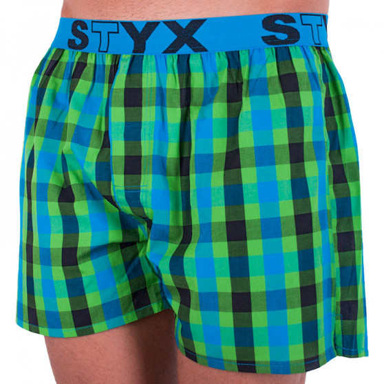 Boxer da uomo Styx sport elastico multicolore (B709)