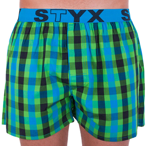 Boxer da uomo Styx sport elastico multicolore (B709)