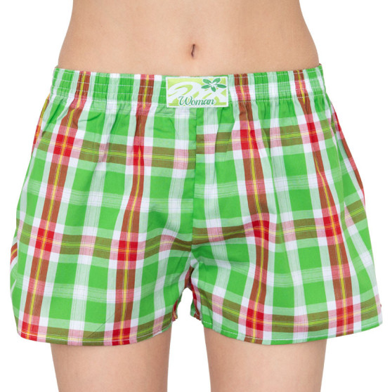 Boxer da donna Styx classici elasticizzati multicolore (K633)