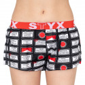 Boxer da donna Styx arte sport gomma avvertimento (T553)