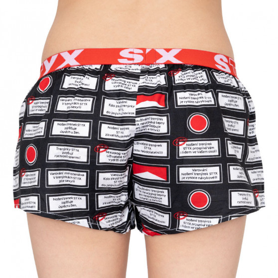 Boxer da donna Styx arte sport gomma avvertimento (T553)