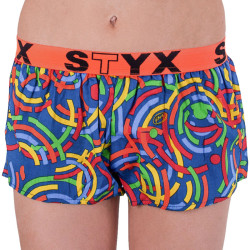 Boxer da donna Styx art sport gomma multicolore (T659)