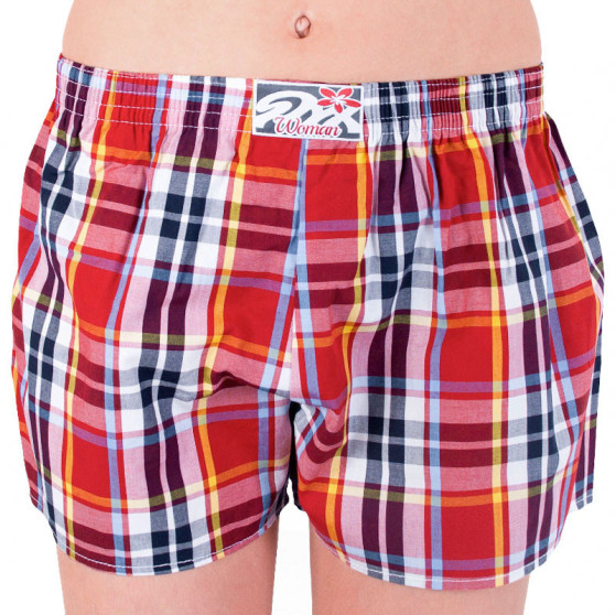 Boxer da donna Styx classici elasticizzati multicolore (K639)