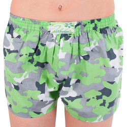 Boxer da donna Styx art classic rubber green camouflage (K559)