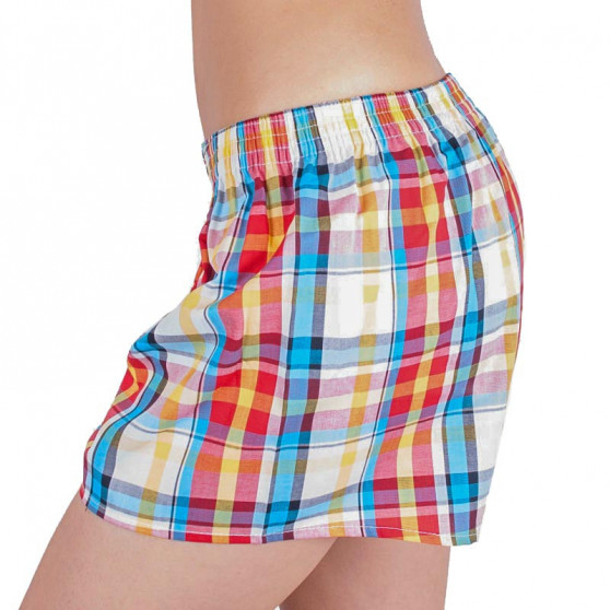 Boxer da donna Styx classici elasticizzati multicolore (K621)