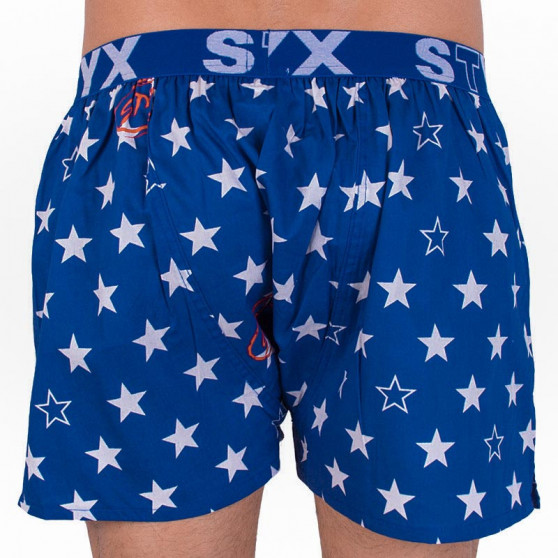 Boxer da uomo Styx arte sport stelle in gomma (B658)