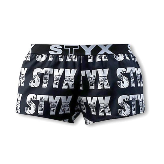 Boxer da donna Styx arte sport gomma Praga (T554)