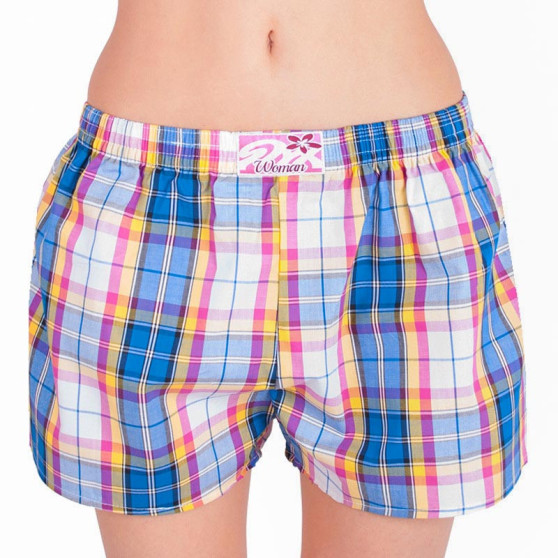 Boxer da donna Styx classici elasticizzati multicolore (K613)